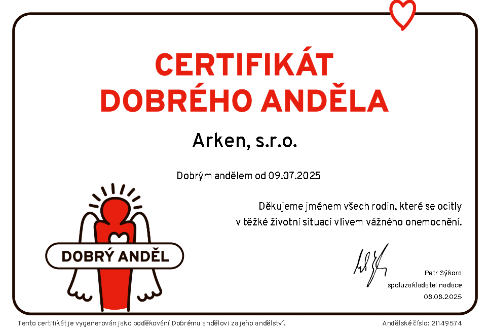dobry andel certifikat obrazek